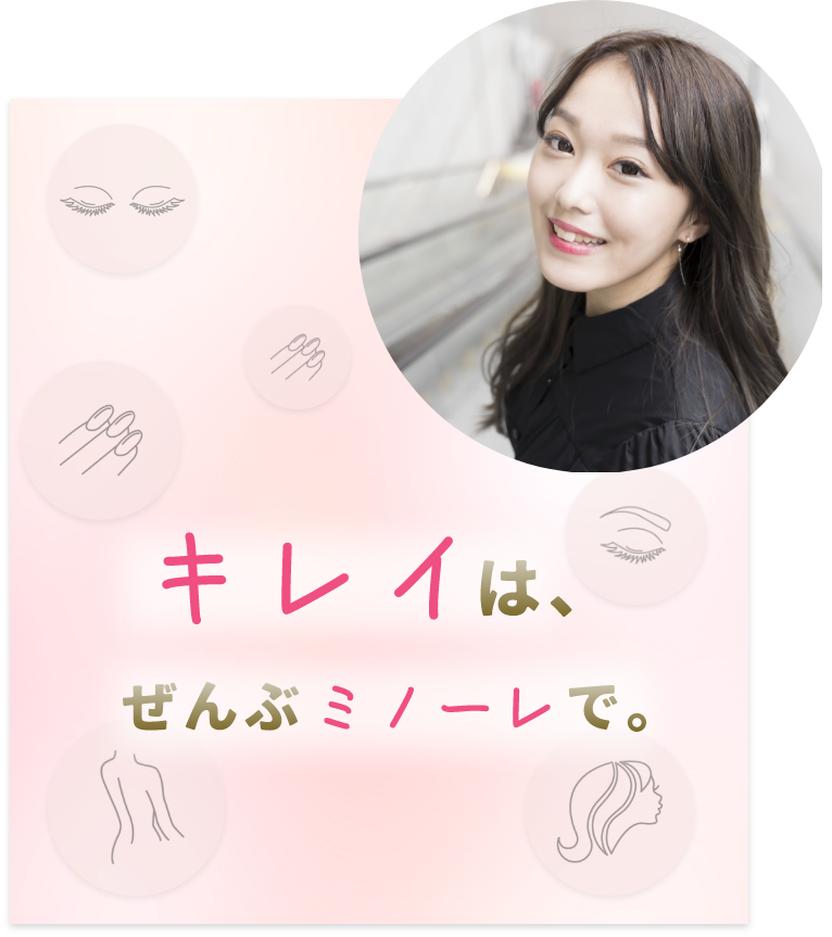キレイはぜんぶミノーレで。